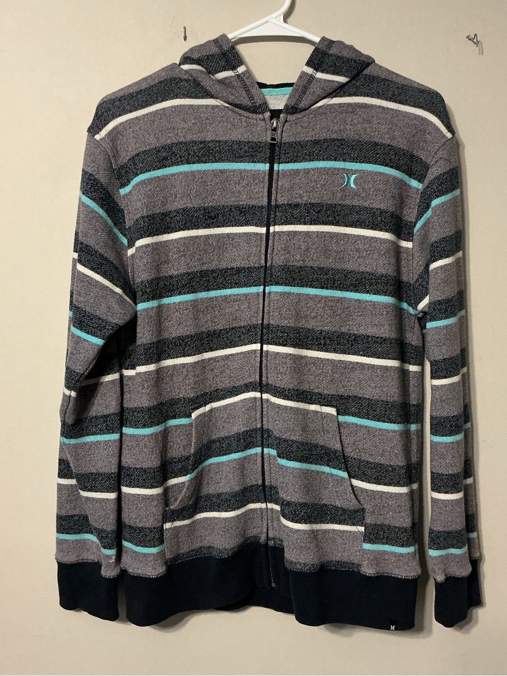Hurley  Y2K Striped Zip-Up-See Descript.